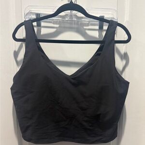 Old Navy Black Built in Bra Top